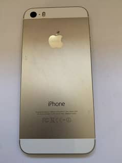 Iphone 5s  in good condition urgent sale