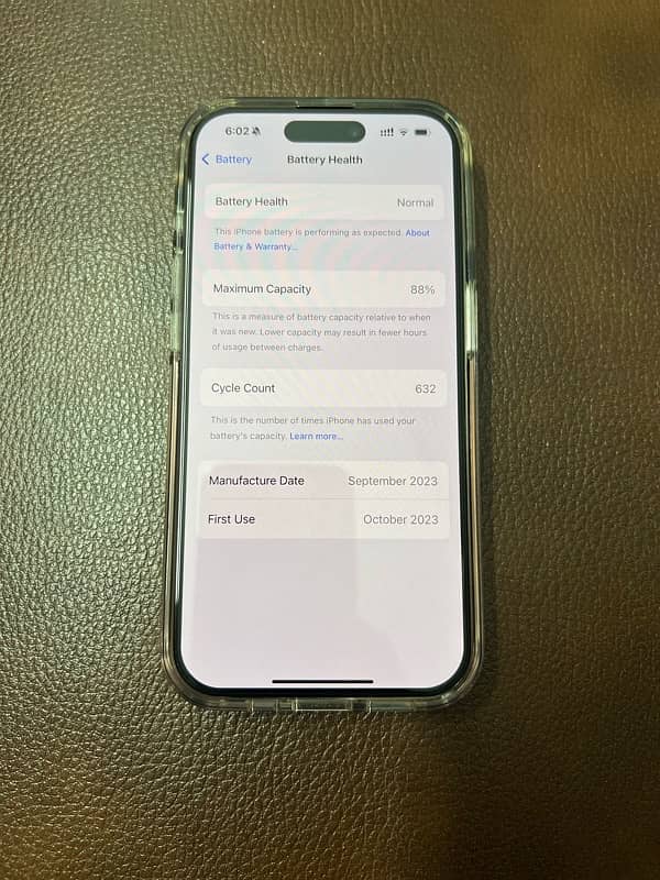 Apple IPhone 15 Pro 256GB VN 10/10 8