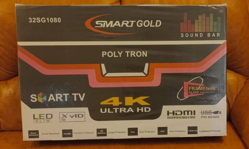 Smart Gold Smart 4K 32" LED 0