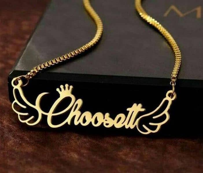 "Customized Your Name Necklace: 0