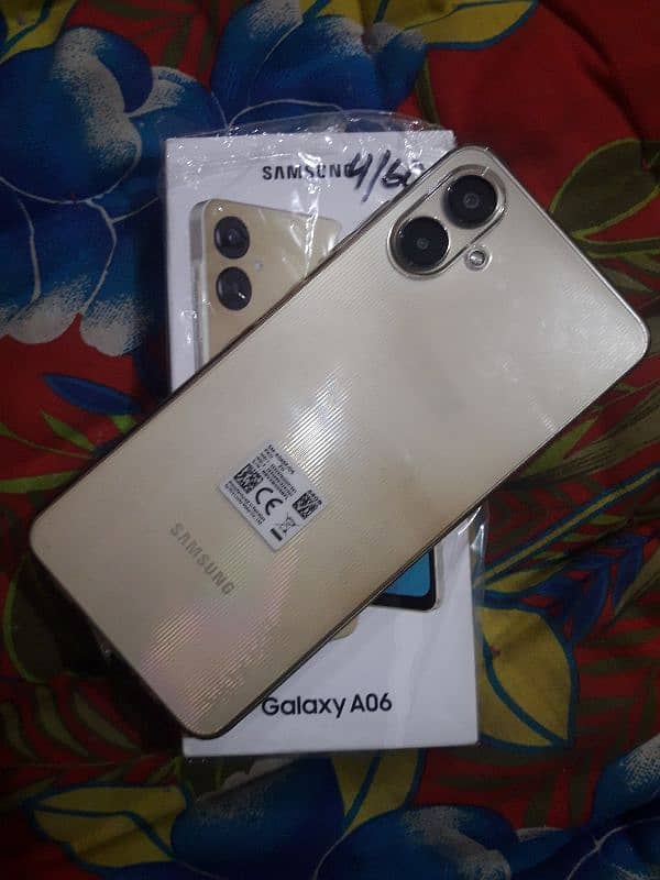 SAMSUNG A06 Mobile new Mobile 4/64 Gb just Box open all ok 03099547046 2