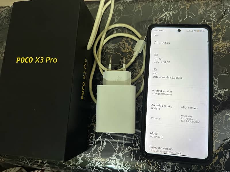 Pocco X3 Pro (8+3) RAM / 256gb Memory 7