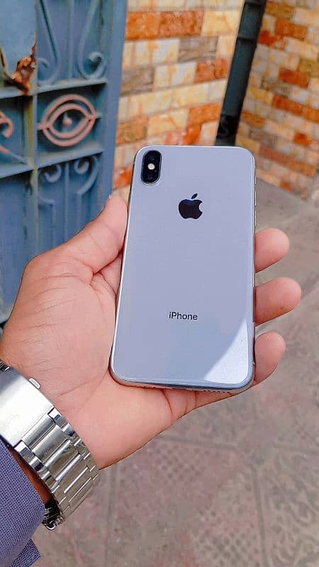 iPhone x pta approved  256 gb condition 10/10 battery service 1