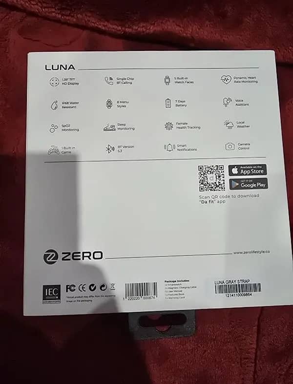 Zero Luna Watch New Addition With Bluetooth Call System 1