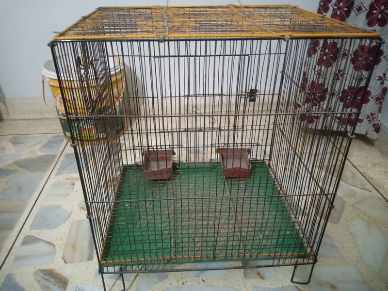 Folding Cage for Small Birds Contact 03362848259 0