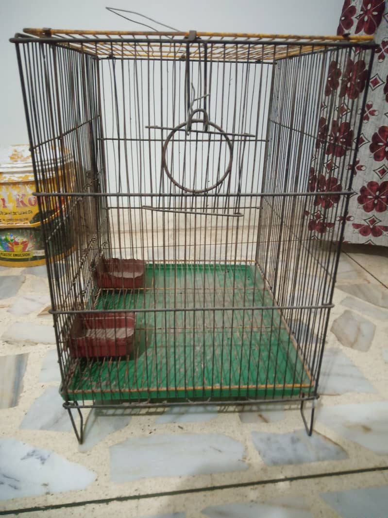 Folding Cage for Small Birds Contact 03362848259 1