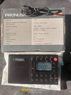 PRUNUS J-401 Recordable Radios AM FM SW Radio