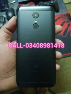 REDMI 5 PLUS 4GB RAM 64GB ROM DUAL SIM PTA APPROVED CALL-03127566633