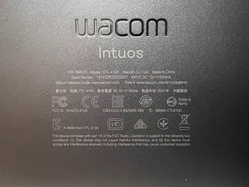 Wacom Intuos CTL-4100WL Bluetooth Drawing Tablet – Like New, Used Once 3