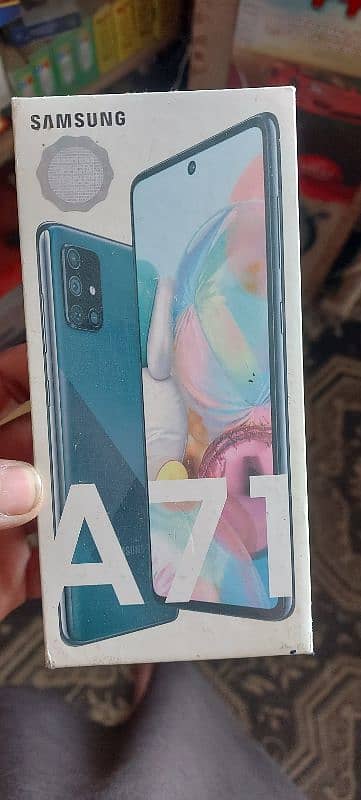 Samsung galaxy A 71.8GB Ram. 128GB Rom 7