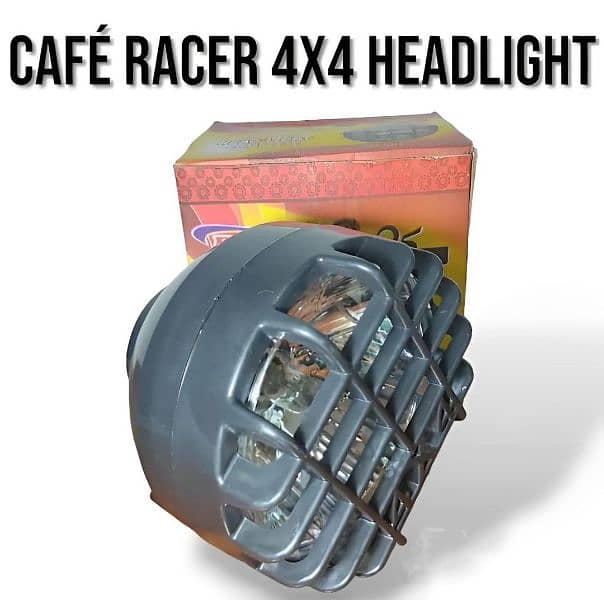 cafe Racer Headlight for 70,125cc bikes, WhatsApp (03145156658) 2