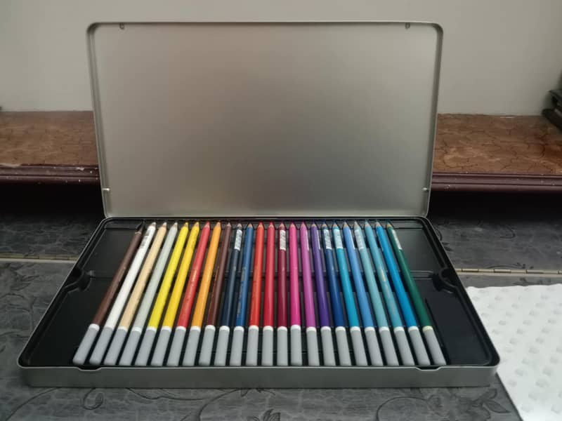 60 Chalk coloring pencils Box 6