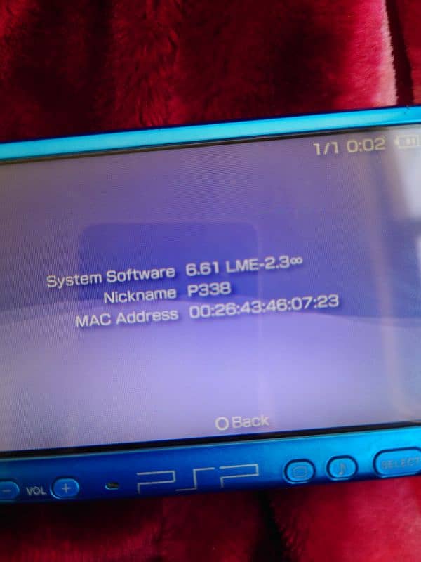 PSP 3003 (16GB) + one original game 1