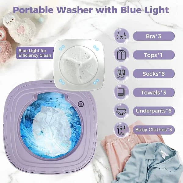 Mini Washing Machine portable 1