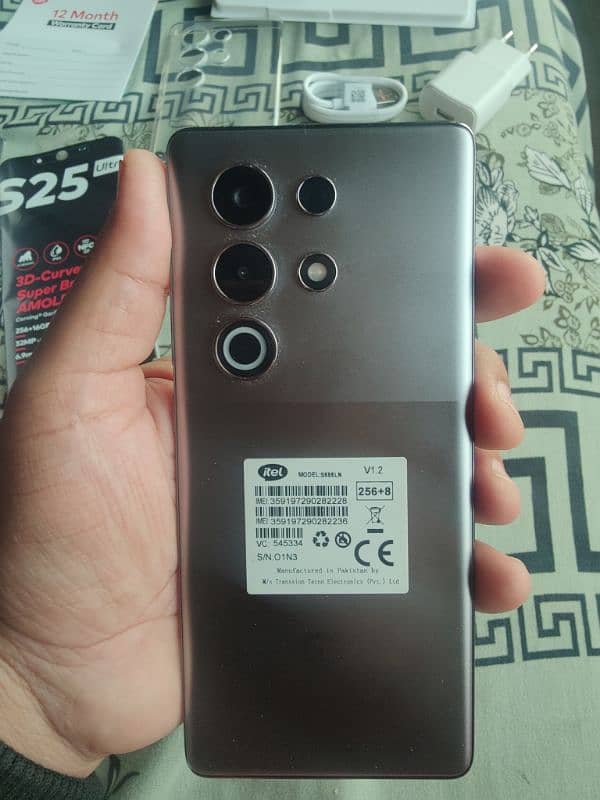 itel s25 ultra 8+8gb ram 256gb rom 5 days use 0