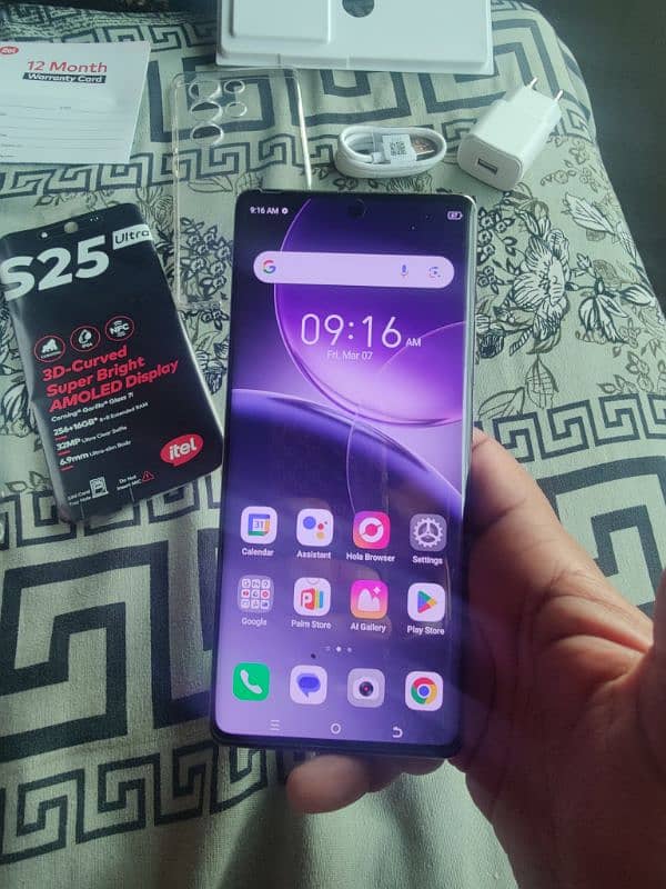 itel s25 ultra 8+8gb ram 256gb rom 5 days use 1