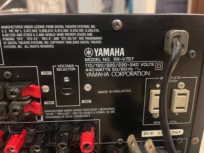 Yamaha rx-v757 7.1 chanal /Denon Marantz Onkyo Klipsch pioneer Bose 15