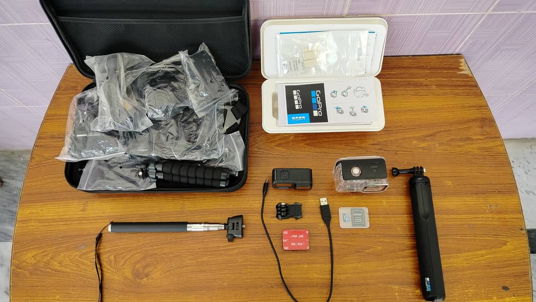 GoPro Hero 12 With Action Camera Accessories Kit 1