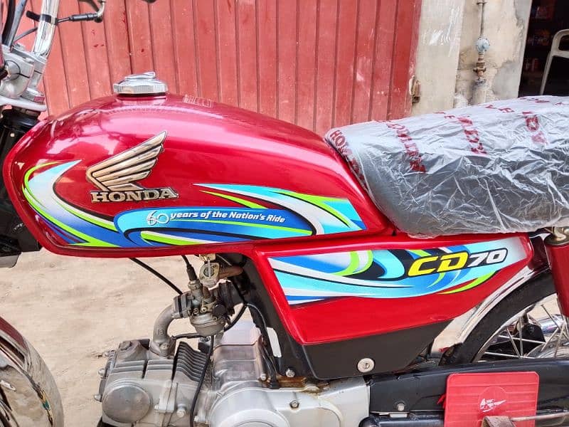 Honda CD 70 motorcycle for sale model 2024 03067231437/03477853758 8