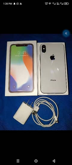 iphone x pta approved 256GB Whatsapp 03221185228