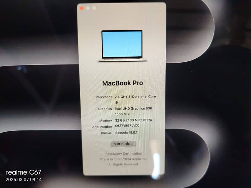 MacBook Pro 2019 10