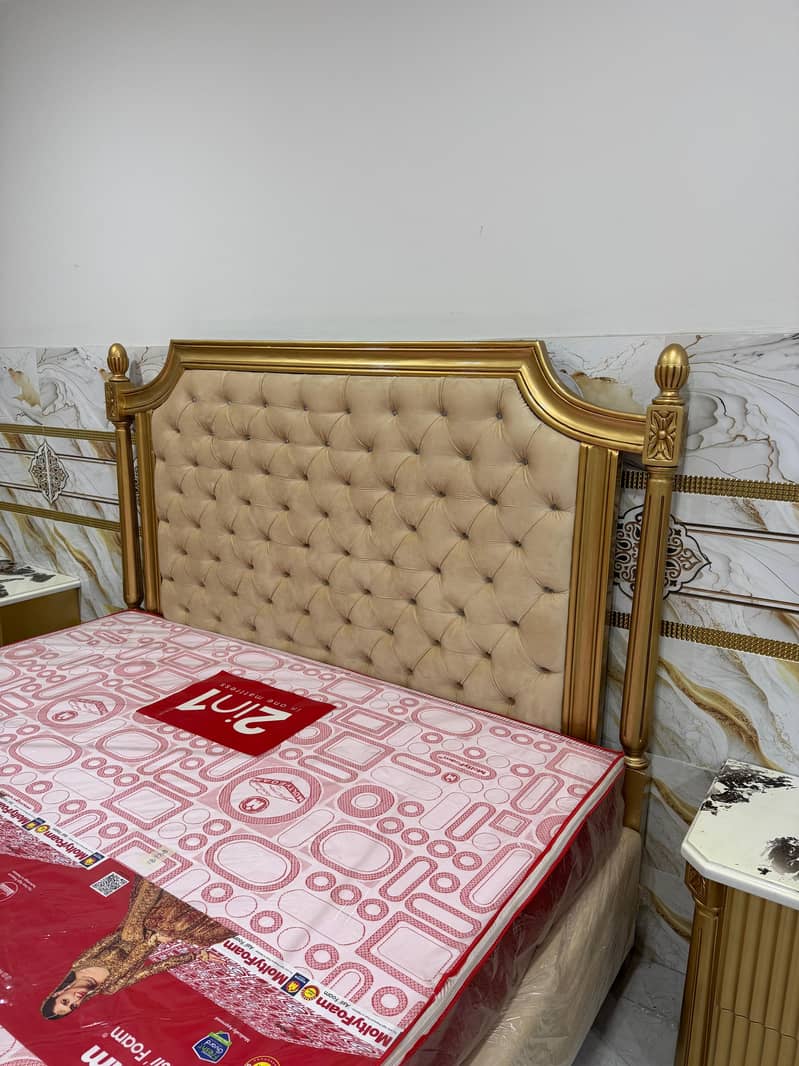 Bed Set/King Size Bed/Bed With(Side and Dressing Table)Queen Size Bed 19