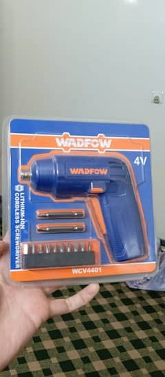 Wadfow Cordless Screwdriver Battery Drill Machine Screw Driver Dril