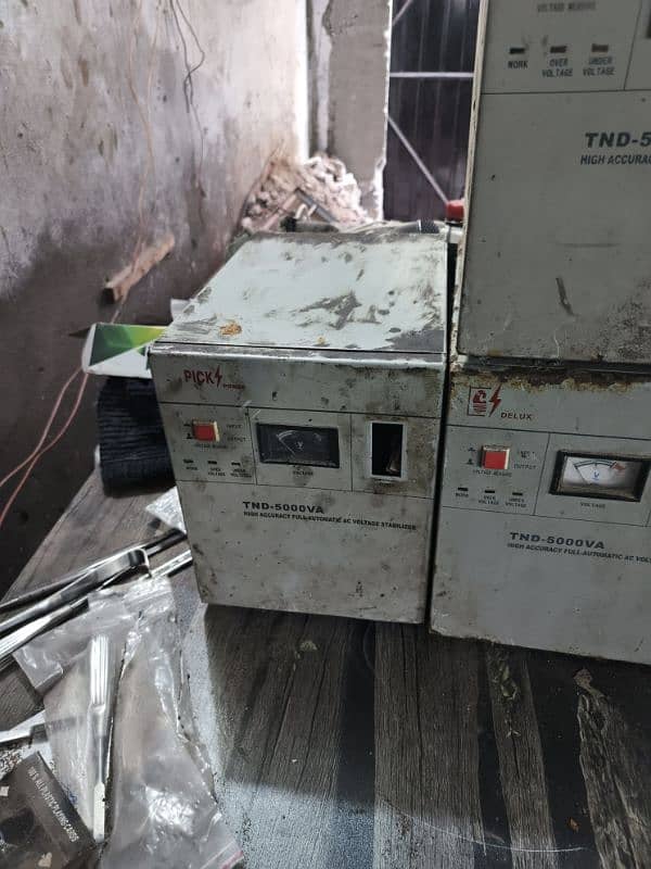 voltage stablizer servo 5kw working condition 0