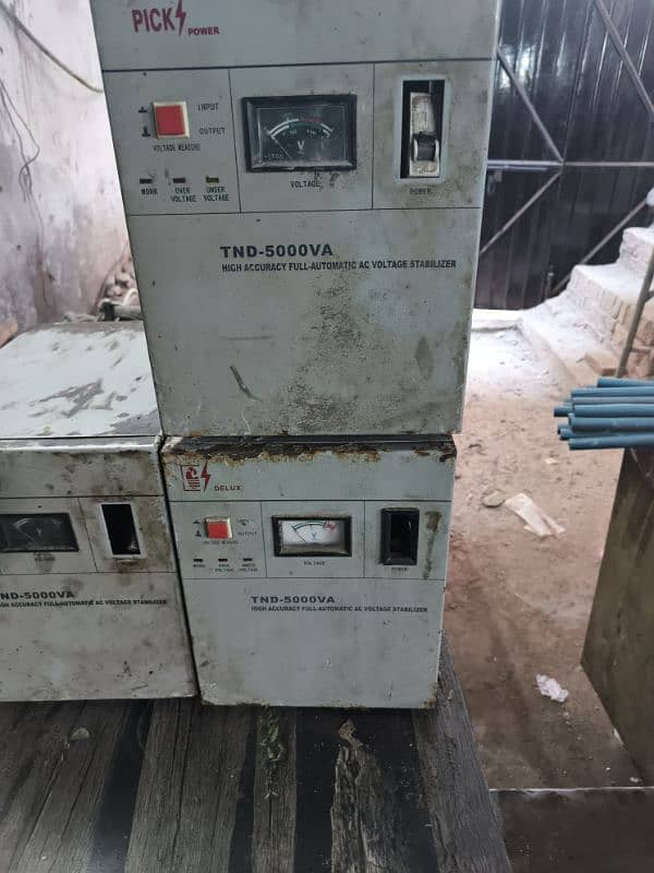 voltage stablizer servo 5kw working condition 1