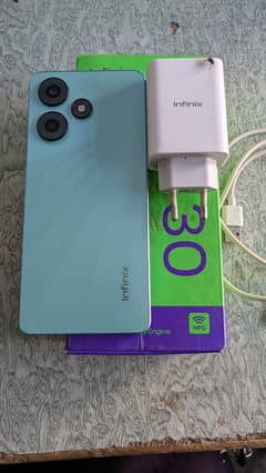 Infinix Hot 30 8+8/128 10/10 with original box and 33watt fast charger