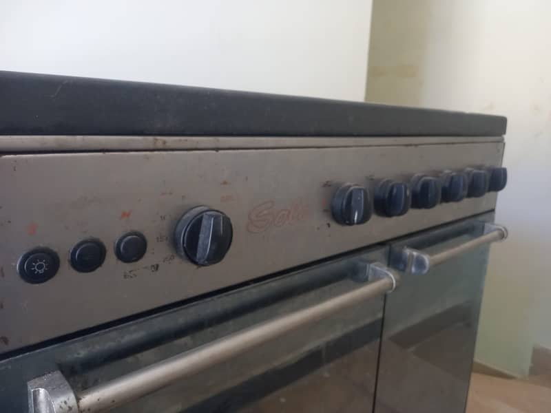 Imported Cooking Range Tecnogas Oven 5 Burners Technogas sola 4