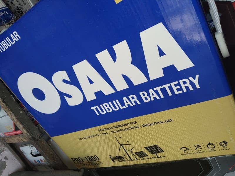 Osaka tubular battery 1800 model 185 ah bast for solar 0