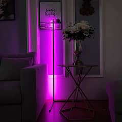 Floor MultiColor RGB Corner Remote controlled Lamp