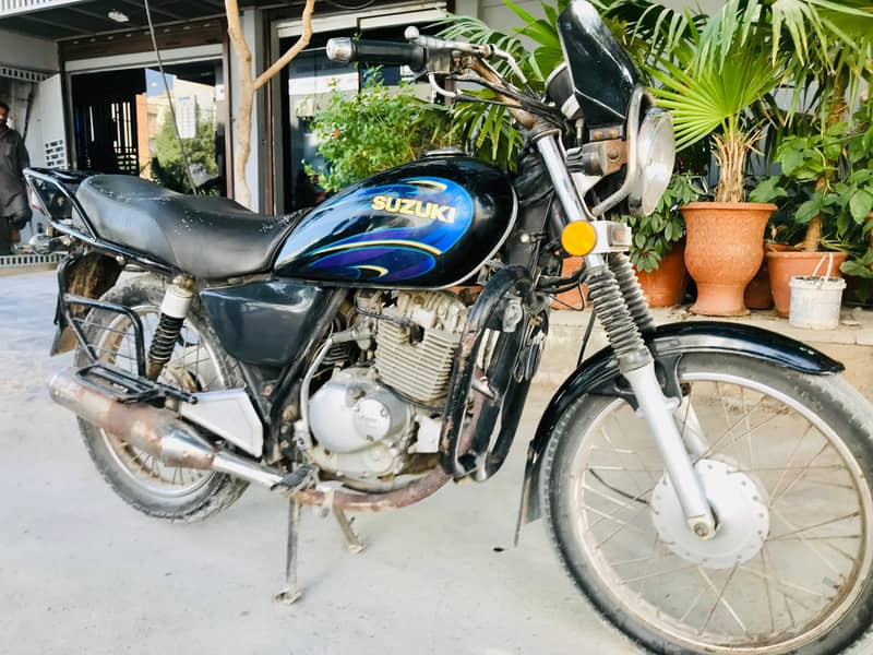 Suzuki GS 150 2009 KARACHI NUMBER 0313+2732903 3