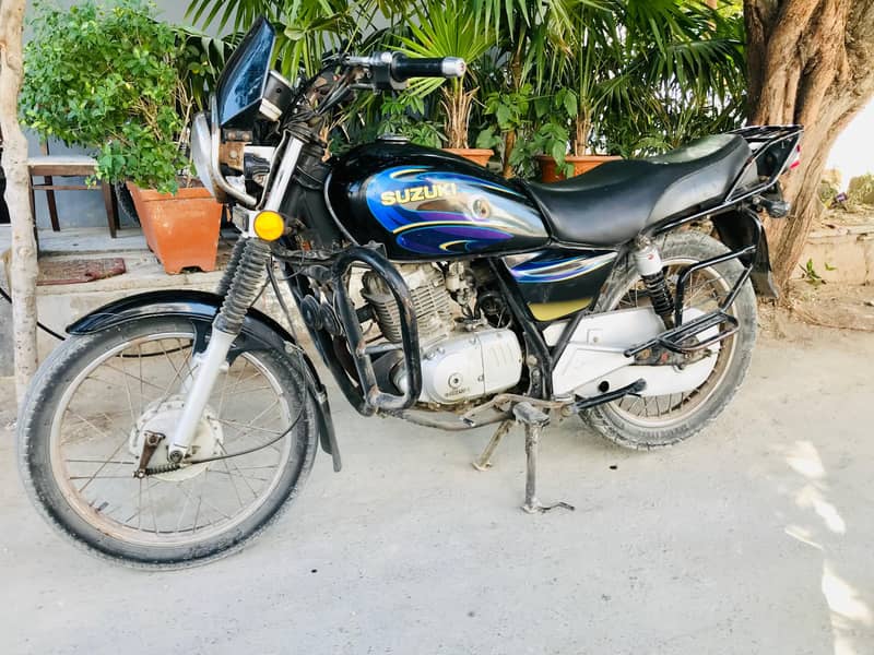 Suzuki GS 150 2009 KARACHI NUMBER 0313+2732903 5