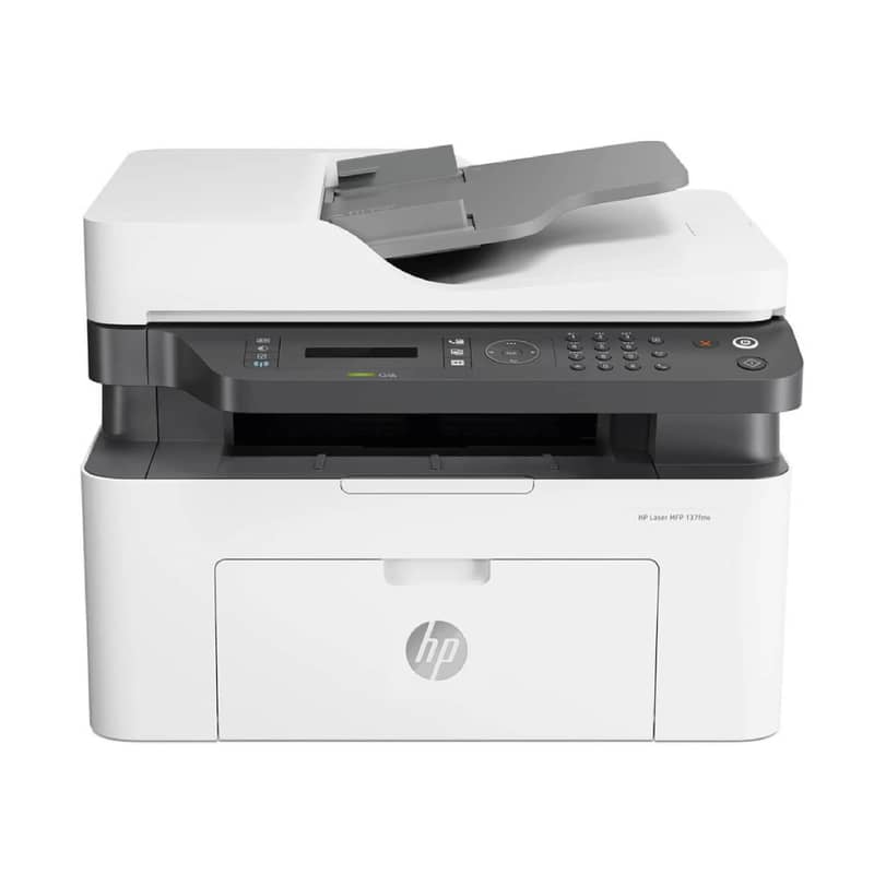 HP Laser MFP 137FNW A4 Mono Multifunction Laser Printer 2