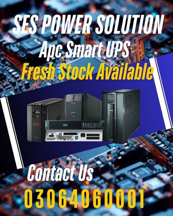 APC SMART UPS 1500VA ,3000VA ,5000VA , 10KVA , 20KVA, 40KVA ALL MODELS 2