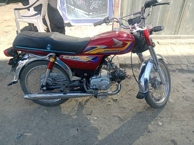 Honda CD 70 | Model 2010 | Bike | Lahore Registered 7