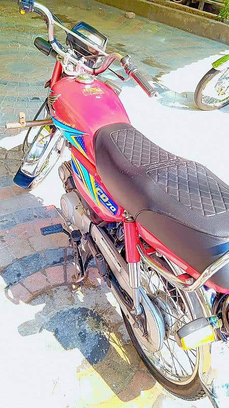 Honda City bike 70 CD For Sale 9