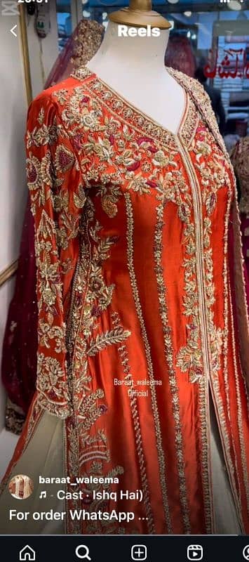 Bridal wear/ Bridal lehnga / Wedding dresses/ Formal dresses 5