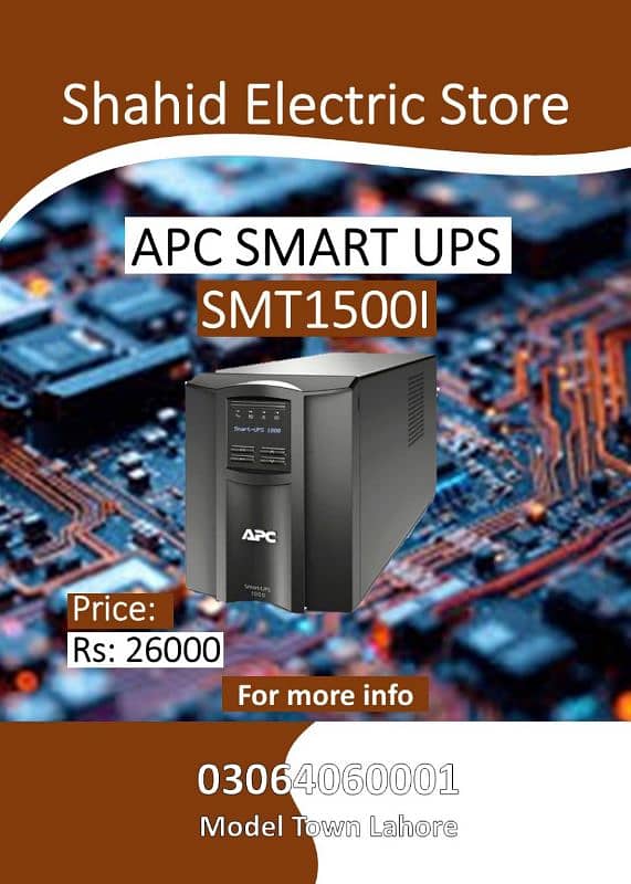 APC SMART UPS 3000VA XL MODEL 5000VA ,10KVA 20KVA 40KVA ALL MODELS 5