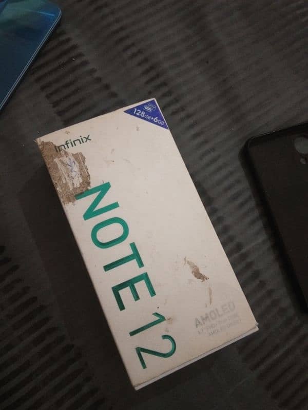 infinix note 12 6/128 10/9 with box 3