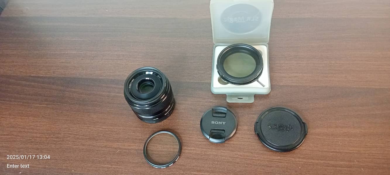 Sony E Mount 35mm f/1.8 OSS APS-C Lens & SLR Magic Variable ND Filter 0