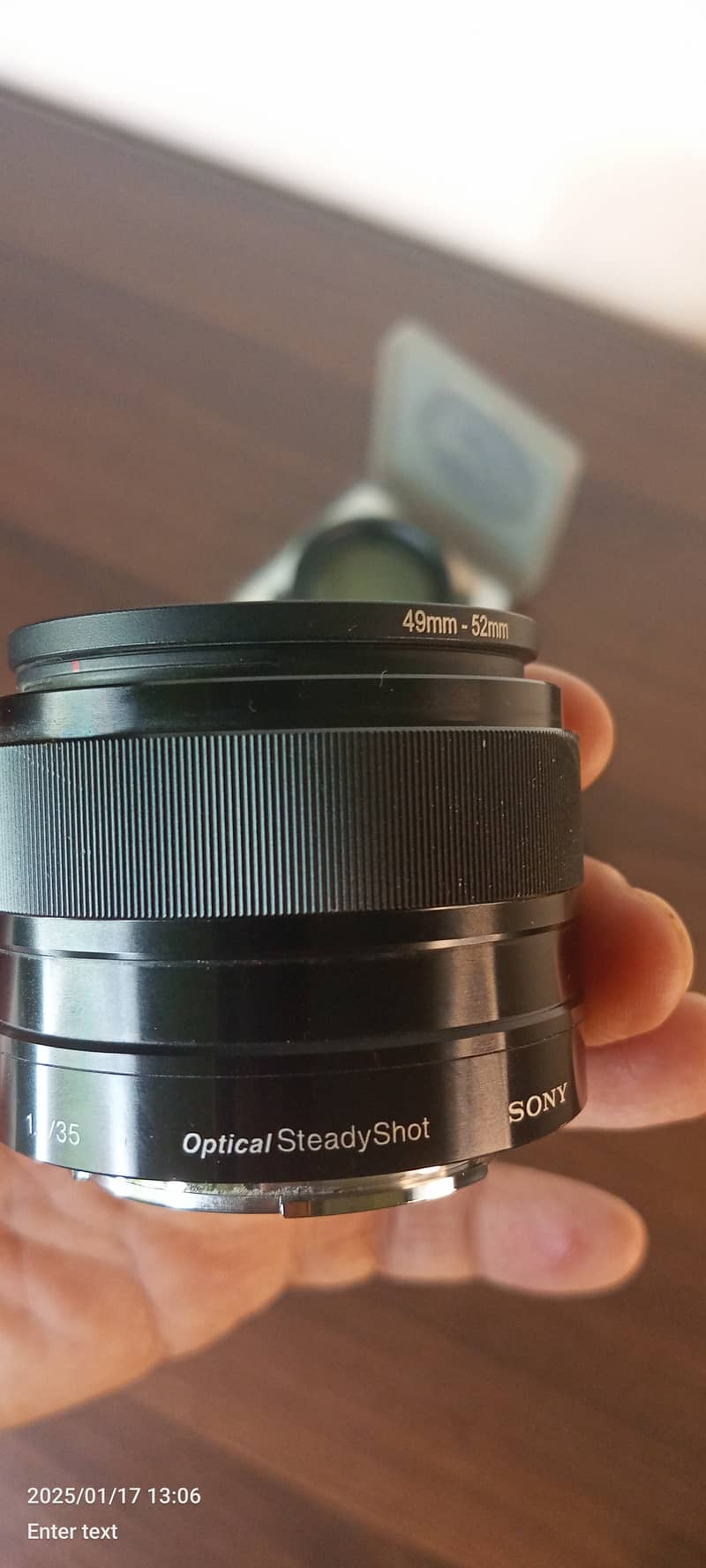 Sony E Mount 35mm f/1.8 OSS APS-C Lens & SLR Magic Variable ND Filter 5