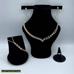 Golden Plated Necklace Set