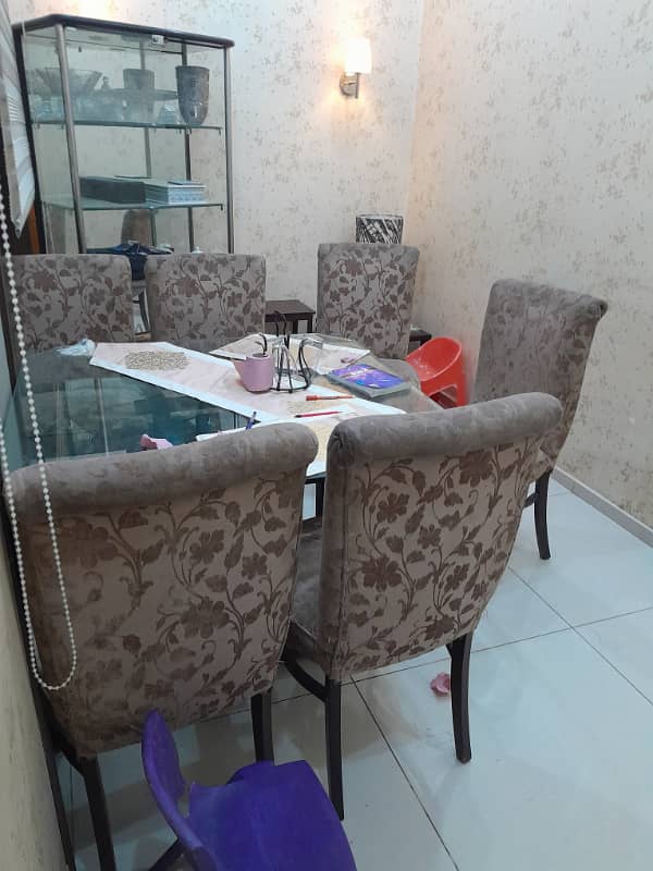 VIP location of DHA phase Vlll Iqbal Lain 150 yard house full furnished 1+3 BDD with Besment Rent for short term 370k Rent for long term. 250k 0