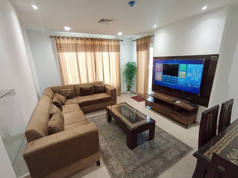 Fully Furnished 3 bedroom Apartment Penta Square DHA Phase 5 5