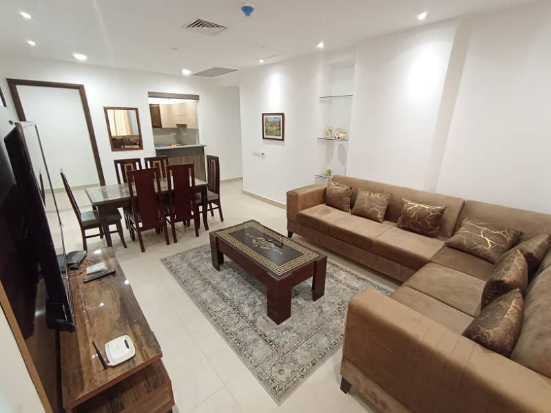 Fully Furnished 3 bedroom Apartment Penta Square DHA Phase 5 13