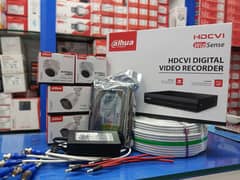 Dahua cctv cameras | complete 4 security cameras setup | hd cameras