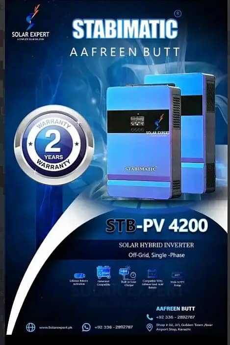 4.2 kw solar inverter with two years warranty 0